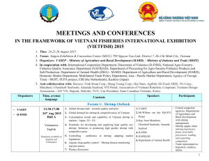 Forum - Vietnam Association of Seafood Exporters and Producers (VASEP)