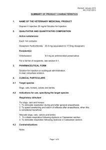 summary of product characteristics