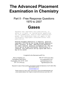 Gases - Teacher Pages