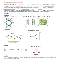 IB Chemistry: Delocalization