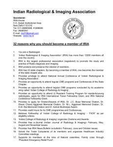 become a member of IRIA - Indian Radiology and Imaging Association