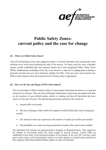 Public Safety Zone policy – a case for change