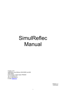 SimulReflec_Manual - Laboratoire Léon Brillouin