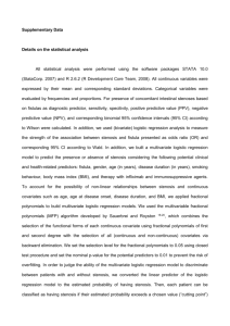 Presence of fistulas as predictor of stenoses in Crohn`s diseas