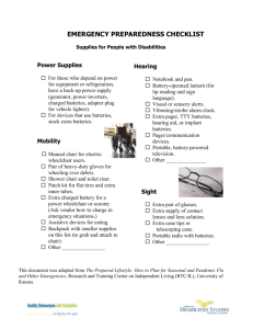 checklists
