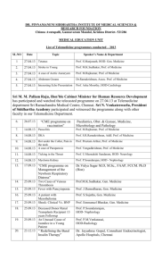 Telemedicine 2013-2014 - Dr. Pinnamaneni Siddhartha Institute of