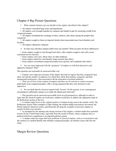 Chapter 4 Big Picture Questions 1. What common features can you