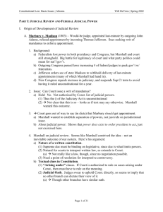 Con Law: Basic Issues - Abrams - 2001-02 - outline 1