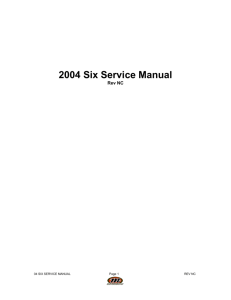 Six Service Manual