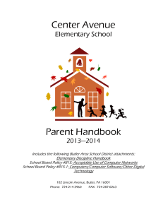 Handbook  - Butler Area School District