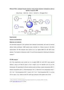 Efficient PdCl2–catalyzed Suzuki reactions using simple dicationic