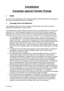 Derby Furniture Project Constitution