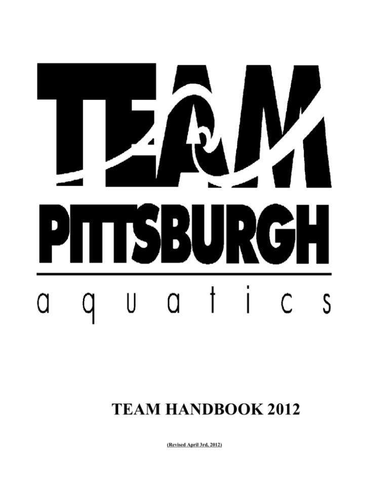 2012 TEAM PITT Handbook