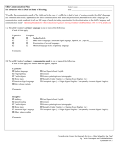 Communication Plan and Guidance