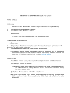 Microsoft Word - 07727 Membrane Leak Detection Systems specs