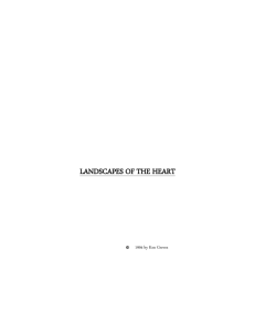 LANSDCAPES OF THE HEART