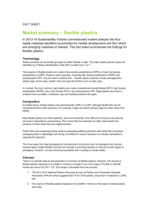 Document | DOC | 64KB Flexible plastics market analysis summary