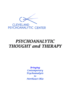 PTT Handbook - Cleveland Psychoanalytic Center