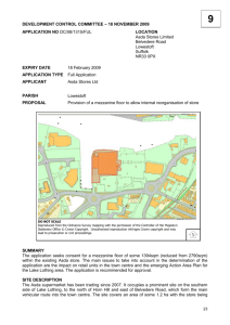 Initial document template - Waveney District Council