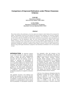 Comparison of Improved Estimators under Pitman Closeness Criterion