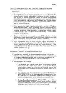 Flood Risk and New Development