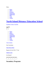 Language Arts 8 - North Island Distance Education School