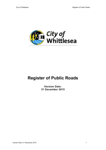Register of Public Roads (Word - 193KB)