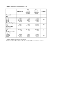 Table 1 - BioMed Central