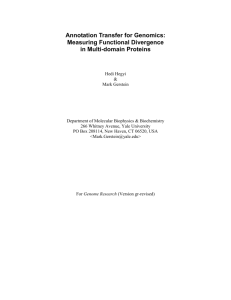 multidom-gr-revised - Gerstein Lab Publications