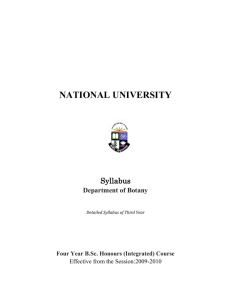 Botany-part3 - National University