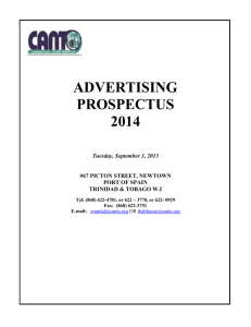 Advertising Prospectus 2014