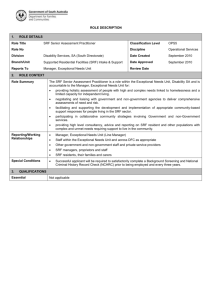 Manager, Exceptional Needs Unit