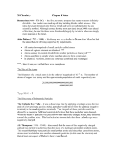 20 chem Chap 4 Notes