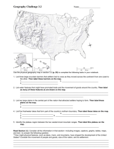 Geography Challenge 3