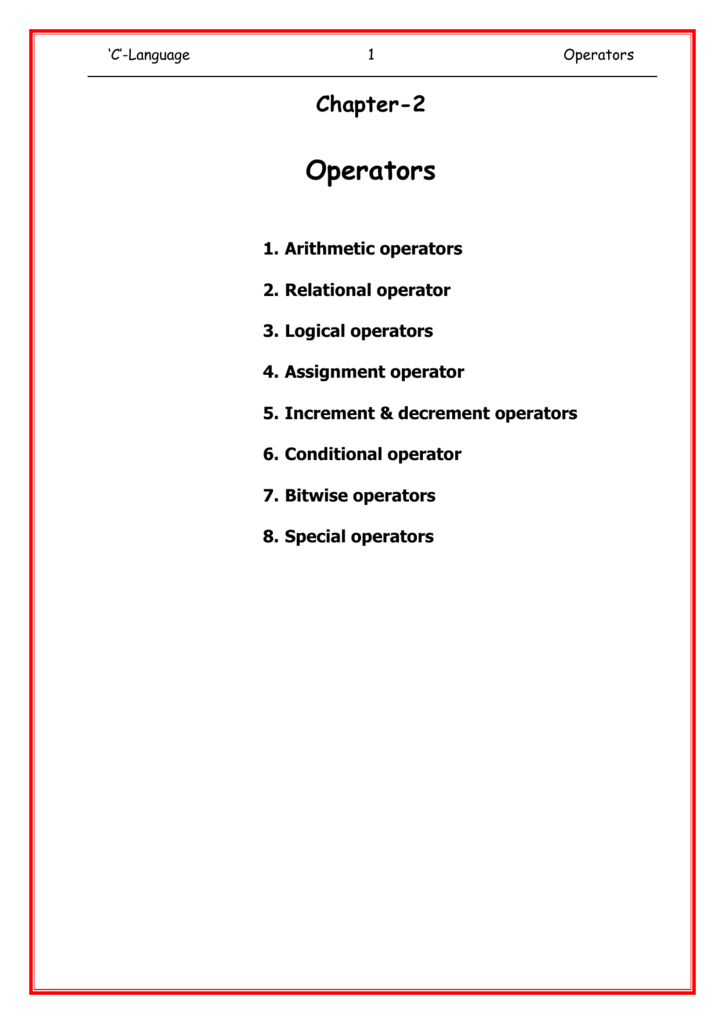 Operator Csc Technologies