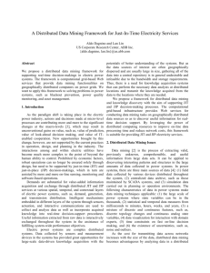 A Distributed Data Mining Framework for Just-In