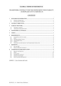 EUROPEAN UNION TACIS PROGRAMME