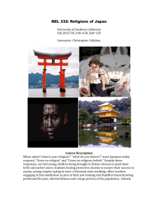 Background Reading: Paul Varley, Japanese Culture 1-47