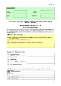 Modification Application Form (DOC 231KB)