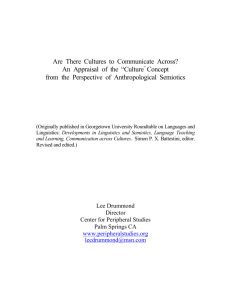 Are There Cultures to Communicate Across? An Appraisal of the