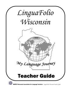 LinguaFolio Teacher Guide