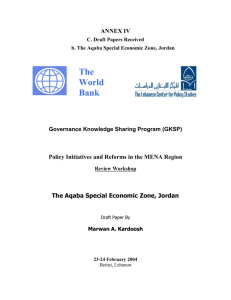 Annex IV - World Bank