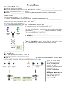 Covalent Bonds Notes