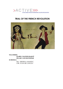Trial of the french revolution