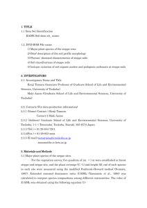 1. TITLE 1.1 Data Set Identification RAISE Soil data set_ asano 1.2