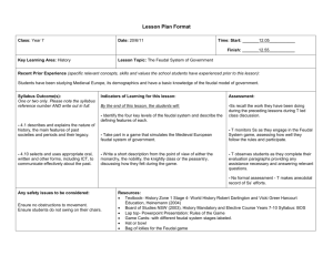 Revised Year 7 Feudal Game Lesson Plan 20_6_11