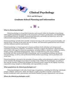 File - Psychology Undergraduate Advising