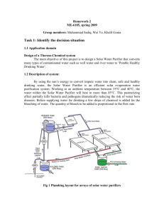 5.4 significant assumptions - the Systems Realization Laboratory