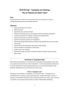 GLS100 Lab – Topographic Maps: Part I