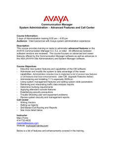 Avaya Aura Communication Manager